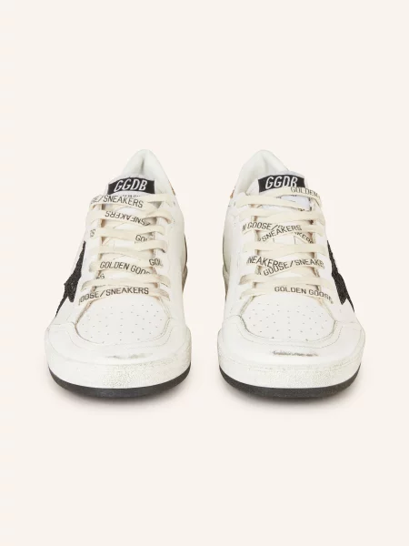 Golden Goose Sneakersy Ball Star bílá/ černá bílé