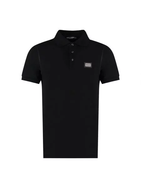 Koszulka polo Dolce And Gabbana czarna