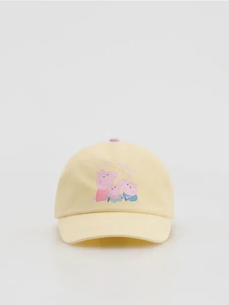 Reserved Šiltovka Peppa Pig svetložltá