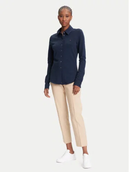 Tommy Hilfiger Košile Tmavomodrá