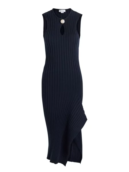 Odgovarati midi haljina Stella Mccartney iznad koljena plava