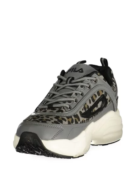 Sneakerși Fila cu imagine cu model leopard gri