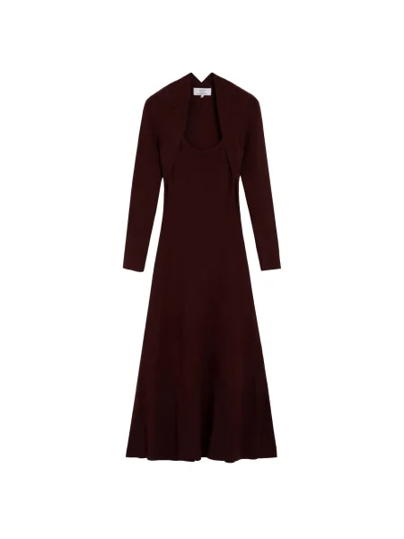 Scalpers Rochie bordeaux roșu