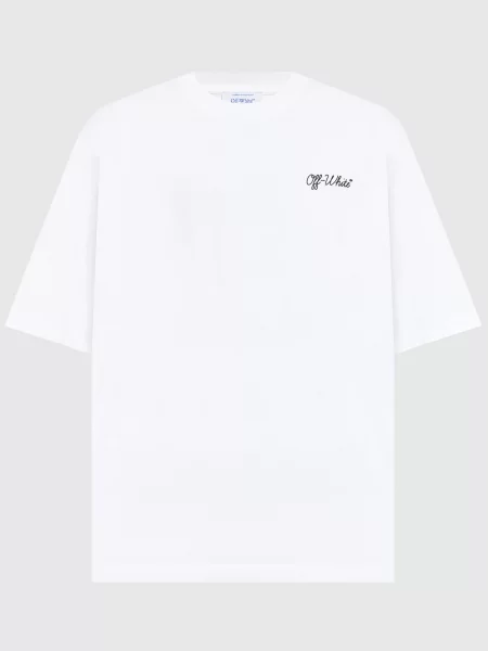 Футболка Off-white с принтом белая