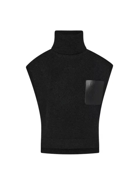 Sweter z golfem Haute L'amitié do golfa czarny