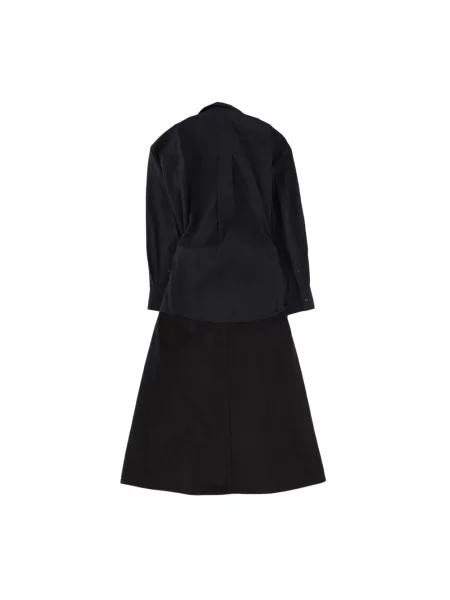 Sukienka koszulowa Alexander Wang czarna