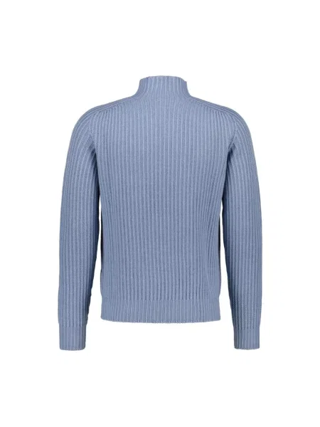Sweter z golfem 04651/ A Trip In A Bag niebieski