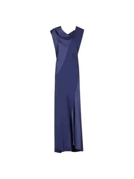 Sukienka Alberta Ferretti niebieska