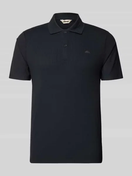 Koszulka polo o kroju slim fit z logo model „EDMOND” Ellesse czarne