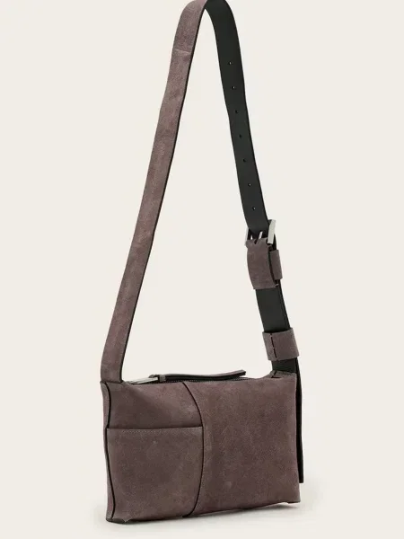 AllSaints сумка крос-боді замшева EFFIE