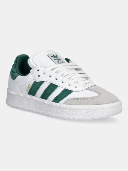 ADIDAS ORIGINALS Nízke tenisky SAMBA XLG sivobéžová / zelená biela