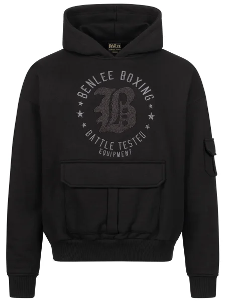 Benlee Športna majica Mitchell siva črna