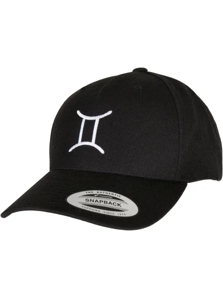 Mister Tee Kšiltovka Zodiac černá bílá
