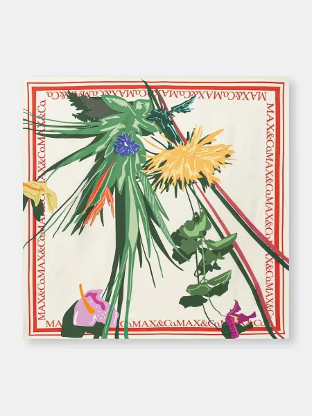 Max&Co. хустка на шию шовкова MCABATTISTA