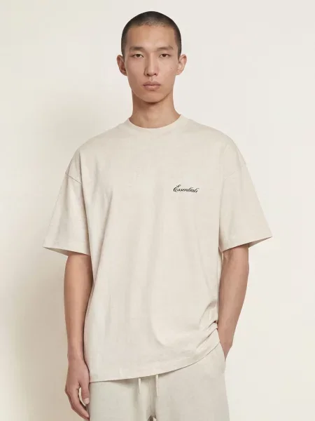 Essentials Fear Of God Tričko režná