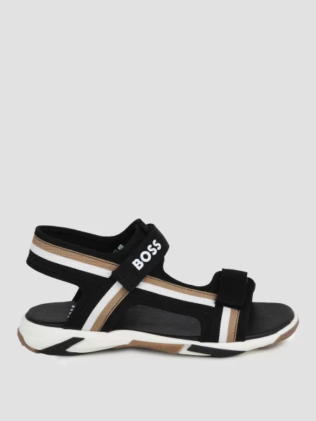 Детские сандалии Boss черные
