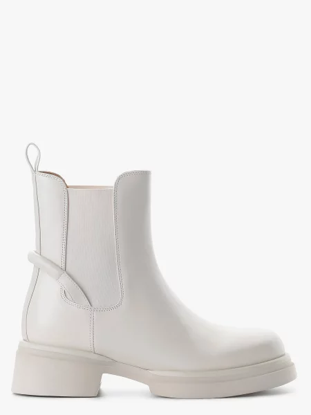 Кожаные ботинки челси Leberdes белые