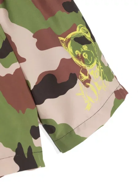 Kąpielówki dziecięce Moschino zielone