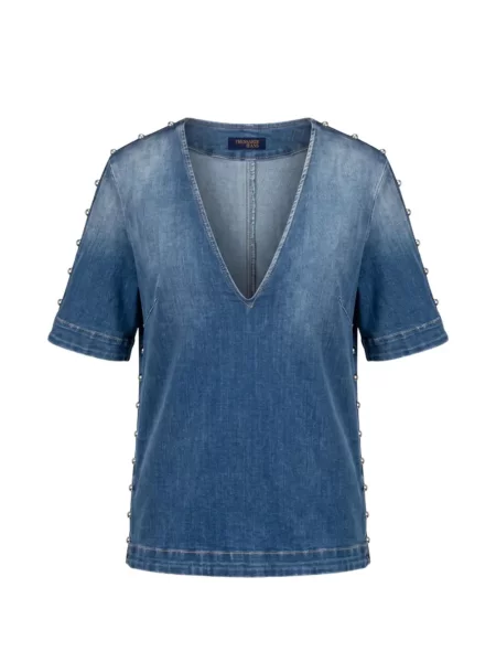 Bluzka Trussardi niebieska