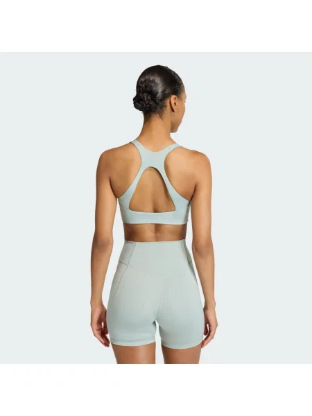 Biustonosz adidas Optime Workout Medium Support XS zielony