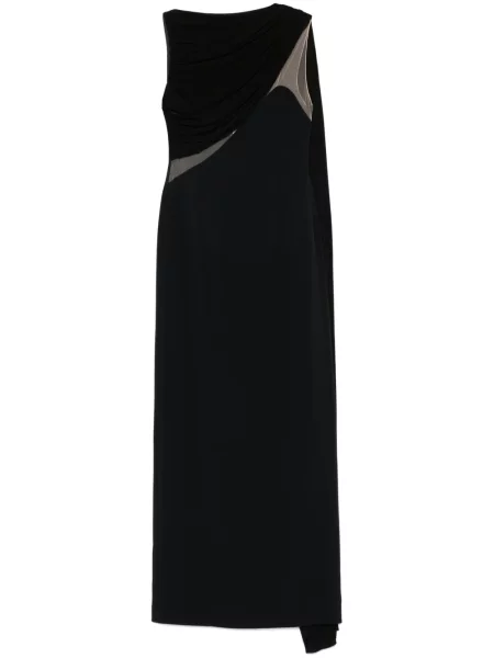 Rochie David Koma drapată negru