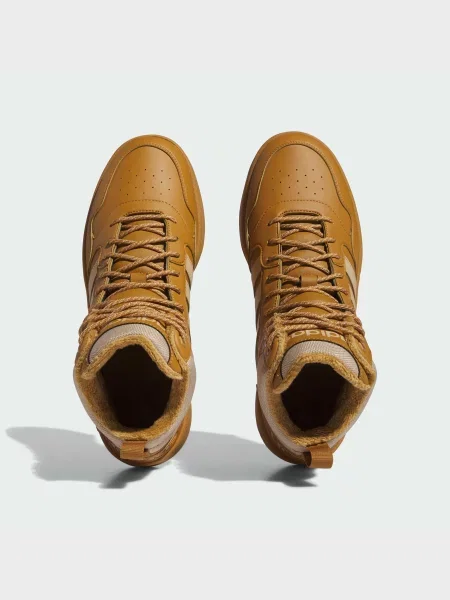 Кроссовки Adidas Hoops коричневые