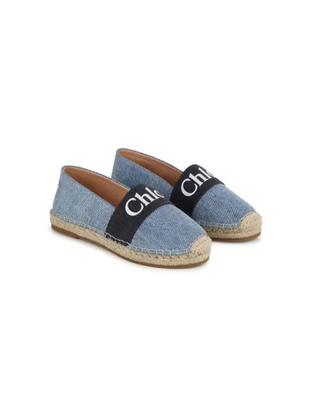 Espadryle dziecięce Chloe niebieskie
