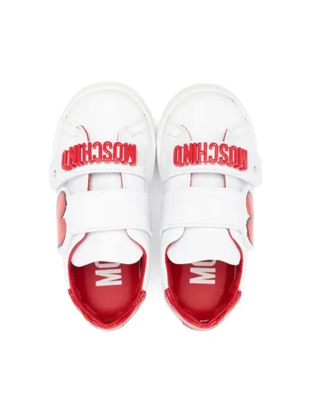 Sneakersy dziecięce Moschino białe