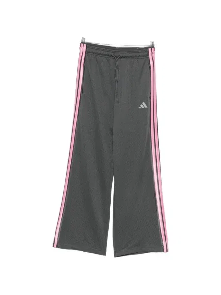 Бягане маратонки Adidas с връзки с дантела сиво
