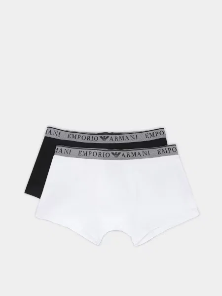 Набір трусів Emporio Armani білий/чорний білі