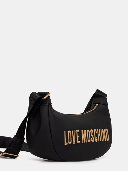 Love Moschino Geantă de umăr auriu negru