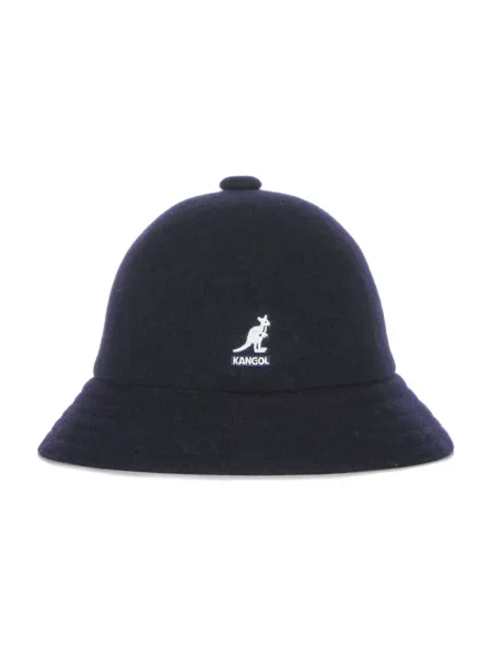 Kapelusz Kangol wełniany casual niebieski