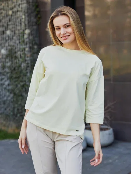 Лонгслив Umon желтый