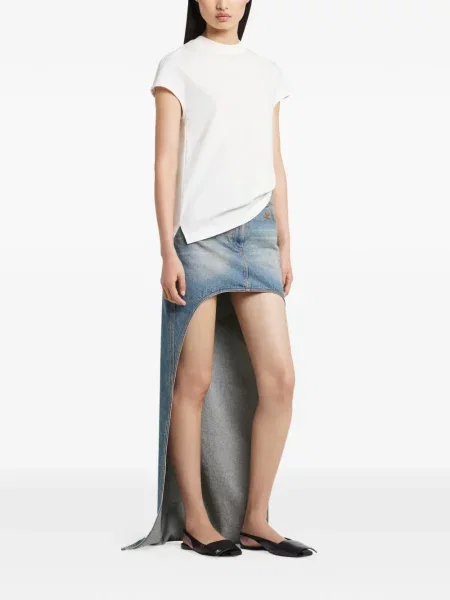 Tricou Courreges alb