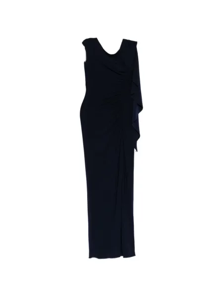 Rochie Amsale din jerseu albastru