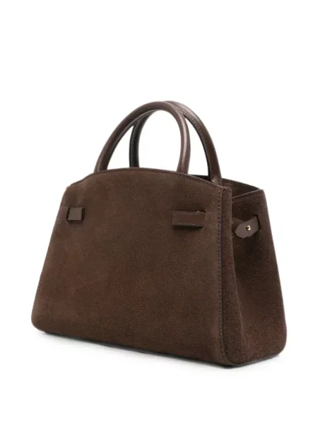 Geantă shopper Demellier maro