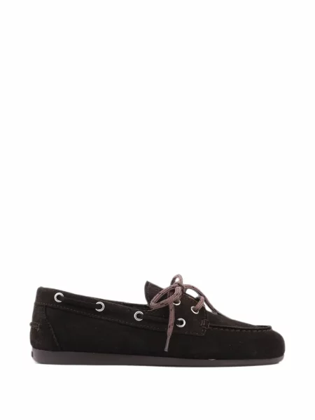 Pantofi loafer Posa din piele de căprioară maro