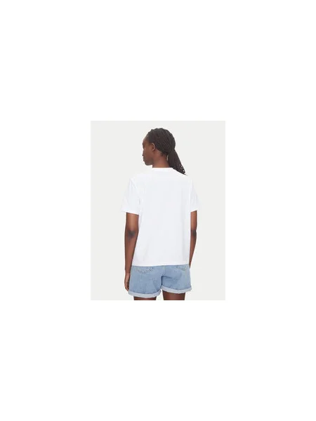 Calvin Klein Jeans Póló Hero Regular Fit fehér