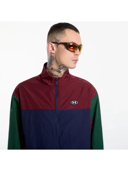 Яке Under Armour Icon Woven Track FZ Green L зелено