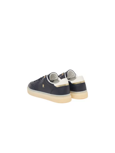 Superge Tommy Hilfiger Th Chic Sneaker Elevated Mornarsko modra