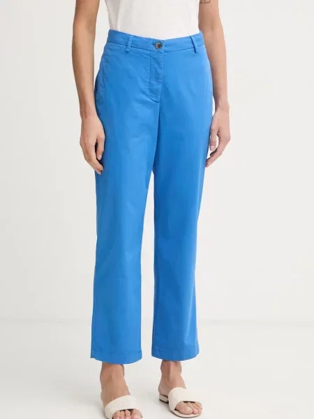 Tommy Hilfiger pantaloni pentru femei cu albastru