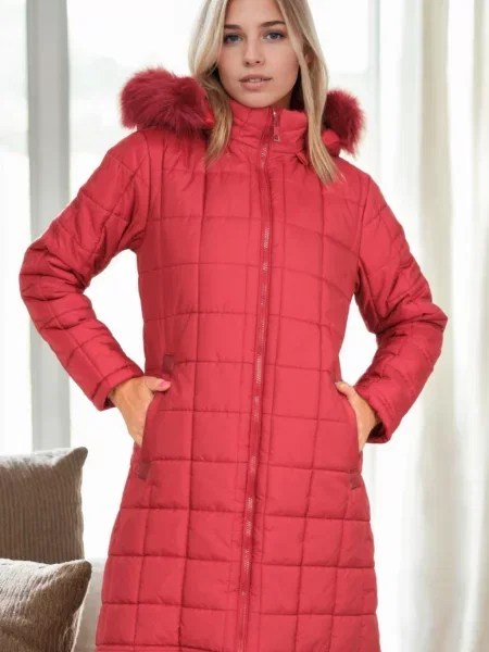 Palton Dewberry bordo