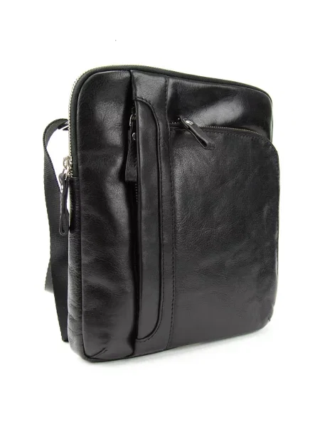 Кожаная сумка Royalbag черная