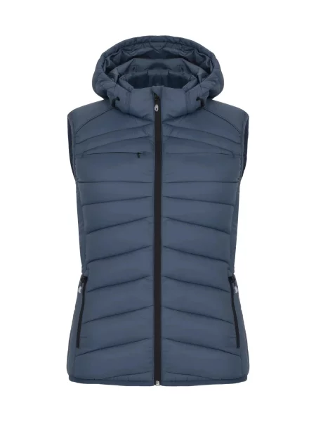 Clique Idaho Vest — Lekka ocieplana kamizelka z recyklingu – Fog Blue niebieska