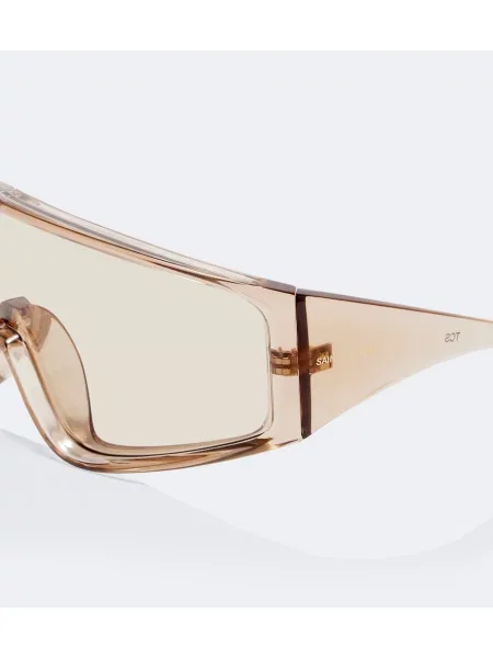 Ochelari de soare Saint Laurent cu autograf galben
