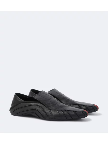 Pantofi loafer Gucci din piele negru