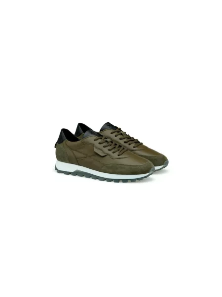 Sneakersy Lloyd brązowe