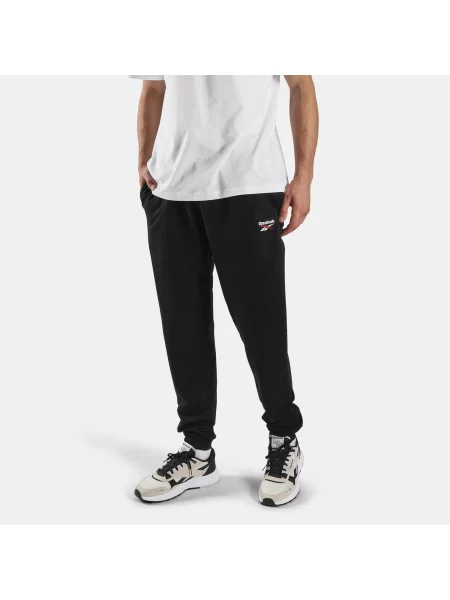 Reebok spodnie dresowe ID Small Logo French Terry Joggerunisex Black Size: XS czarne