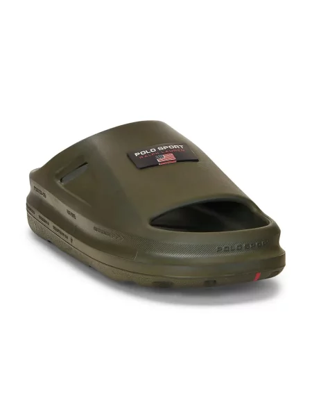 Шльопанці Polo Ralph Lauren Ps зелений