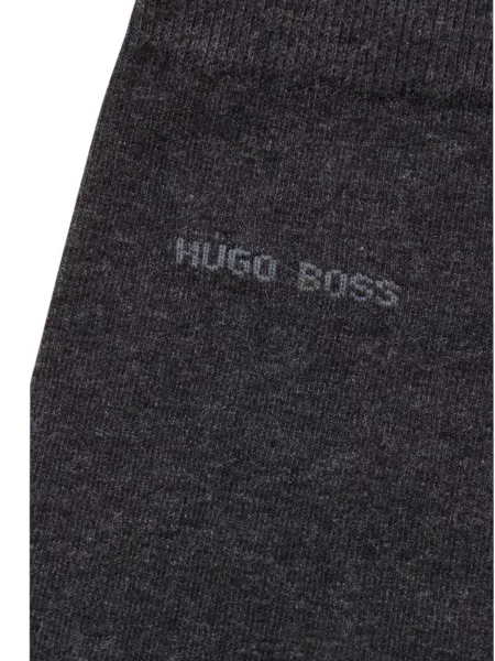 BOSS Orange Nogavice Marc temno siva
